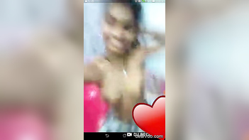 Tamil Girl's Filthy Tease: Wet Pussy Closeups and Dirty Talk on Videocall.