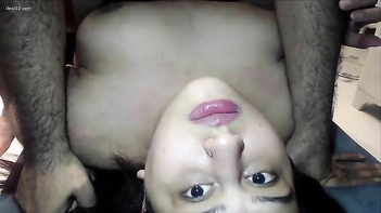 This Horny Couple Fuck Hard and Moan Loudly in Real Passionate Action!