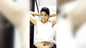 Fierce Desi Babe Flaunting Her Perfect Tits in Your Face