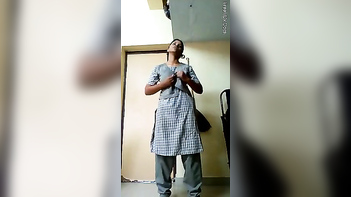 Desi Chick Strips Down, Revealing Her Juicy Xxx Assets in This Raw Sex Clip