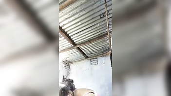 Dehati Indian Slut Strips and Shows Off Her Wet Pussy and Curves.