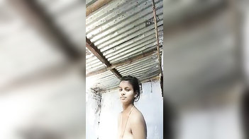 Dehati Indian Slut Strips and Shows Off Her Wet Pussy and Curves.
