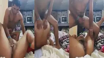 Horny Srilankan Couple Fucking Hard - Intense Moaning and Rough Pounding Action!
