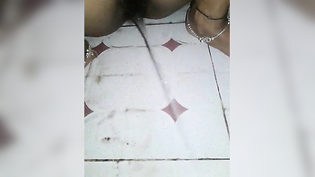 Desi Maid Gets Caught Pissing, House Owner Shares Steamy Video Online