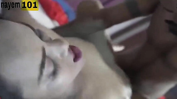 My Horny Stepbrother's Girlfriend Hard, Making Her Scream and Cum.