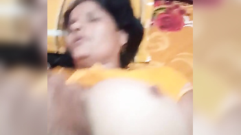 Mature Desi Aunty Moaning Loudly While Getting Pounded Hard by Her Neighbor.