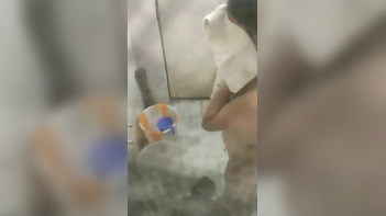 Spying on Desi Chick's Soaped-Up Pussy, Wet and Wild Close-Ups, Filthy Talk!