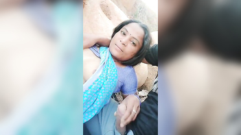 This Naughty Bhabhi Get Fucked Hard Outdoors, Her Pussy Pounded Raw on Cam!