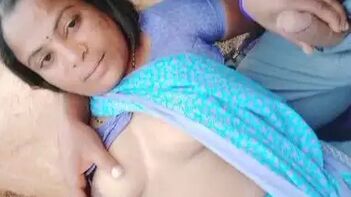 Busty Bhabhi Gets Wild Outdoor Fondling and Fucking in Steamy Dehati Sex Video