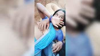 Busty Bhabhi Gets Wild Outdoor Fondling and Fucking in Steamy Dehati Sex Video