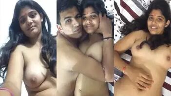 Indian Couple's Hardcore Selfie Sex Leaked - Raw Fucking and Moaning in HD!