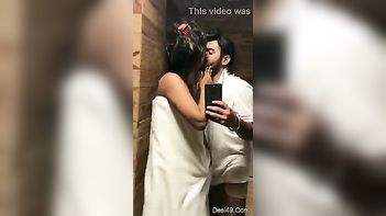 Indian Babe Drops White Towel, Sucks Dick, and Makes Me Cum Like Hell