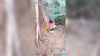 Indian Village Couple's Wild Outdoor Fucking in Steamy Indian Porn Tube Video.