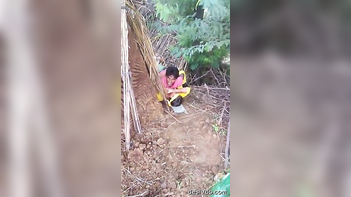 Indian Village Couple's Wild Outdoor Fucking in Steamy Indian Porn Tube Video.