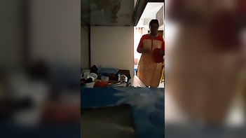 This Slutty Tamil Mom Strip and Finger Herself on Hidden Cam - Indian Porn Tube.