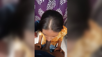 Desi Salesgirl Greedily Sucking Dick in Public Toilet - Raunchy Indian Porn.
