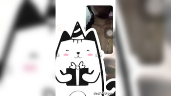 Filthy Slut Flashes Her Juicy Tits and Wet Pussy, Teases Camera With Cunt.