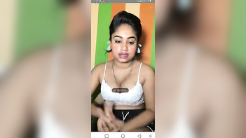 Busty Indian Babe Gets Wild in Live Video, Fucking and Sucking Hard!