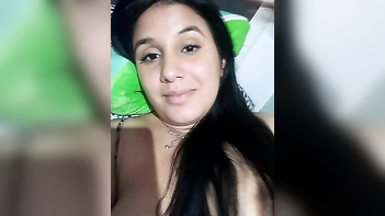 Housewife with Massive Titties Cams Her Horny Self Exposing Pussy