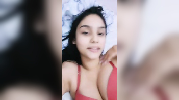 Filthy College Slut Bares All, Finger-Fucking Her Wet Pussy Hard.