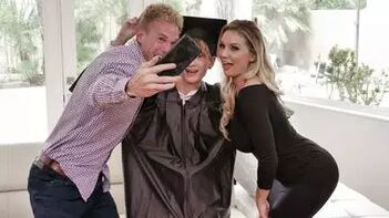 Kenzie Taylor Takes Son's Huge Cock Hard on Bed - Raw Taboo Indian Porn Tube.