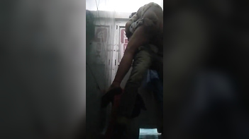 Indian Couple Getting Wild in the Bathroom Like Fucking Animals