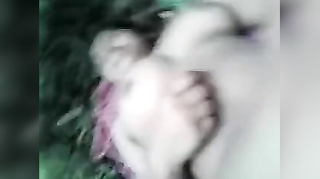 My Tight Pussy with a Massive Vibrator - Wet and Wild Orgasms.