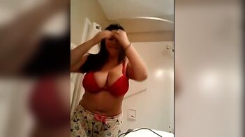 Desi BBW New Delhi Girl with Big Boobs in Erotic Porn Clip for Lovers