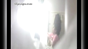 Shocking Discovery: South Indian Aunt Seema Caught Nude on Hidden Cam in Bathroom