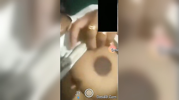 Nasty Village Slut Flashes Giant Desi Tits in Raunchy Indian Porn Tube Video.