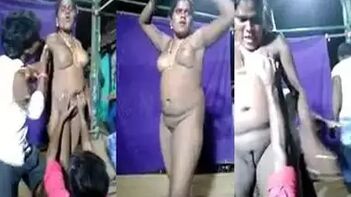 This Telugu Girl's Wild Public Nude Dance - Hot Indian Porn Action!