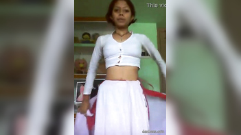 Hot Tamil Babe Strips Saree and Fingers Herself Hard on Indian Porn Tube.