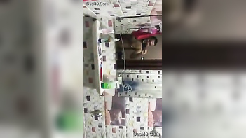 Desi Model Caught Fucking Herself in Shower, Pervert Films Every Juicy Moment.