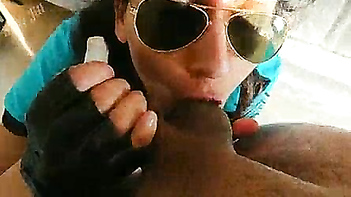 Naughty NRI Cop Blows Hard and Gets Soaked in Hot Facial Cum!