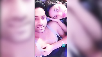 Indian Couple Caught in Wild, No-Holds-Barred Live Sex MMS Video Action