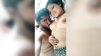Desi Bhabhi Gets Fucked Hard by Devar in Leaked MMS - Indian Porn Tube Video