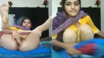 Filthy Indian Slut Goes Wild Masturbating Her Pussy In Bed, Hardcore XXX Action, Raw And Uncensored.