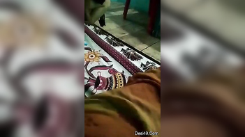 Tiny Desi Stepsister Caught Struggling to Get Dressed by Horny Stepbrother.