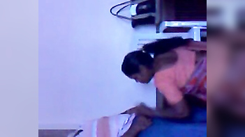 This Slutty Telugu Maid in Saree Get Fucked Hard in Steamy Indian Porn Video