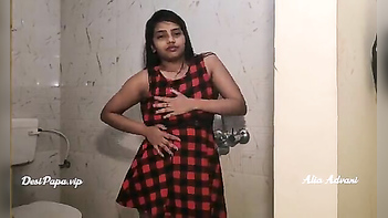 Tamil College Girl Alia Advani Showering, Soaking Wet and So Damn Sexy