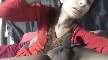 Indian Housewife Gags on Hubby's Cock, Sucks It Dry - Tamil Porn Tube Video.