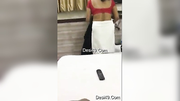Damn Hot Desi Wife Strips Down For XXX Sex Session With Her Fucking Husband