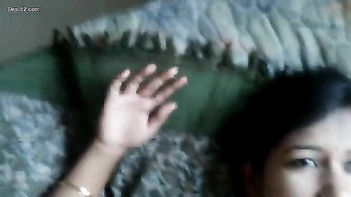 Andha GF Gags on Cock and Takes a Hot Load on Her Face - Indian Porn Tube.