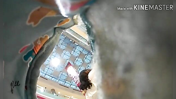 Hot Tamil Babe Flashing Her Pussy in Public Upskirt Vid.
