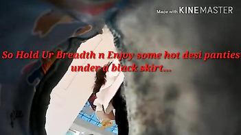 Hot Tamil Babe Flashing Her Pussy in Public Upskirt Vid.