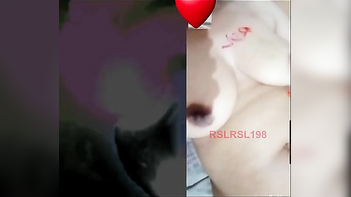 My Indian Mature Wife Hard on a Hot Whatsapp Video Call - Indian Porn Tube.