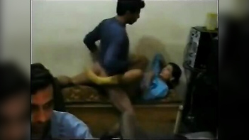 Horny Indian Babe Takes Hard Cock, Moans Loudly While Getting Pounded.