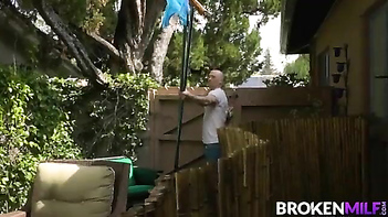 Poolboy Brutally Pounds MILF India Summer's Tight Ass - Indian Porn Tube Video