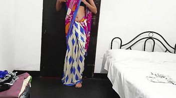 Sri Lankan School Teacher’s Saree Pussy Licking Action is Fucking Hot and Wet