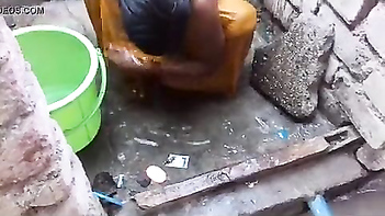 Desi Village Teen's Bath Video Goes Viral - Watch Now!